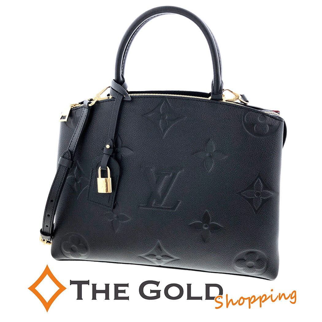 ルイヴィトン グランパレMM M45811 モノグラム アンプラント グレインカウハイドレザー ノワール 2WAY ..