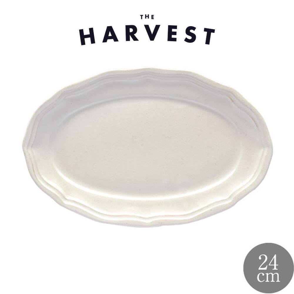 �ڥ��ե����ץ졼�ȡ�LA MOISSON �顦���å��� �ӥ��ȥ� �ۥ磻�� 24cm �����Х�ץ졼�ȡå��ե��� ������� �ץ졼�� �ץ쥼��ȡå��ե�