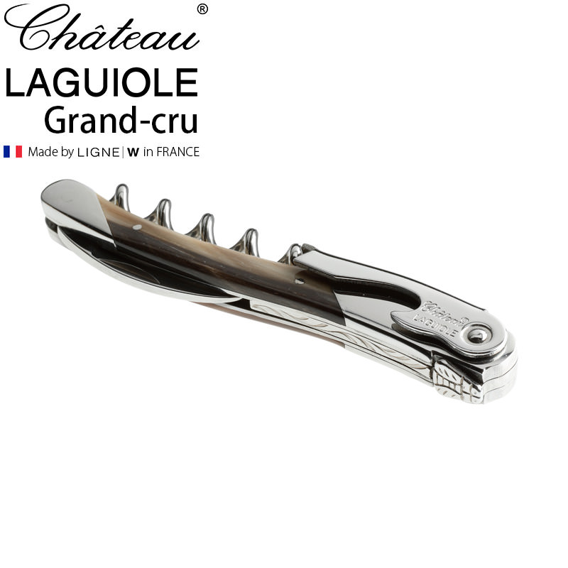 ȡ饮롦 󥯥 ֥饦󡦥ꥨʥ Sommelier Knife ̳  磻 ץʡ 륯ȴ Chateau Laguiole Grand Cru Brown