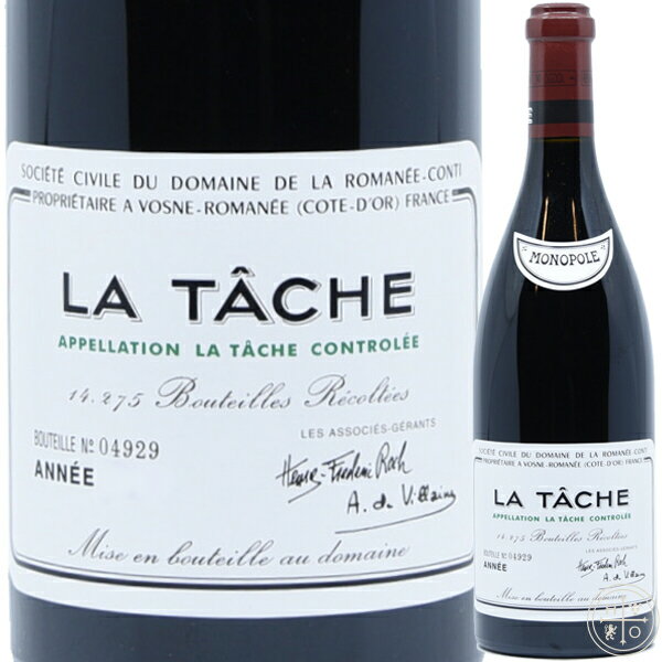 ドメーヌ ド ラ ロマネ コンティ ラターシュ グランクリュ 2019 750ml フランス ブルゴーニュ 赤ワイン Domaine de la Romanee-Conti La Tache Grand Cru 2019