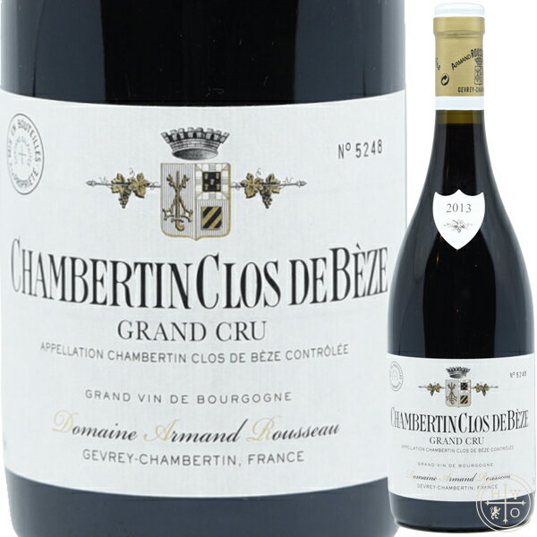 A} \[ Vx^ N h x[Y O N 2013 750ml tX uS[j ԃC Armand Rousseau Chambertain Clos-de-Beze Grand Cru 2013