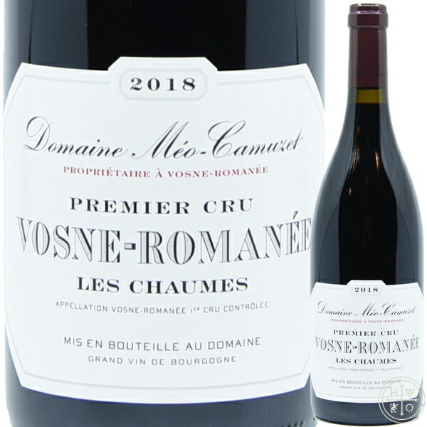 h[k I J~[ H[k }l  V[ v~G N 2018 750ml tX uS[j ԃC Domaine Meo-Camuzet Vosne-Romanee Les Chaumes Premier Cru 2018