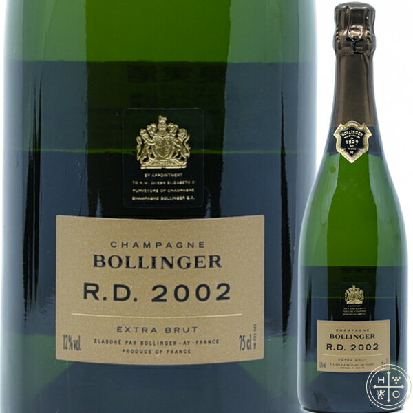 {WF R.D. GNXgubg 2002 750ml yȂz Vp Vp[j Bollinger R.D. Extra Brut 2002