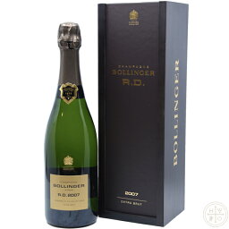 ボランジェR.D. エクストラブリュット 2007 750ml 【ギフトボックス付】 シャンパン シャンパーニュ Bollinger R.D. Extra Brut 2007