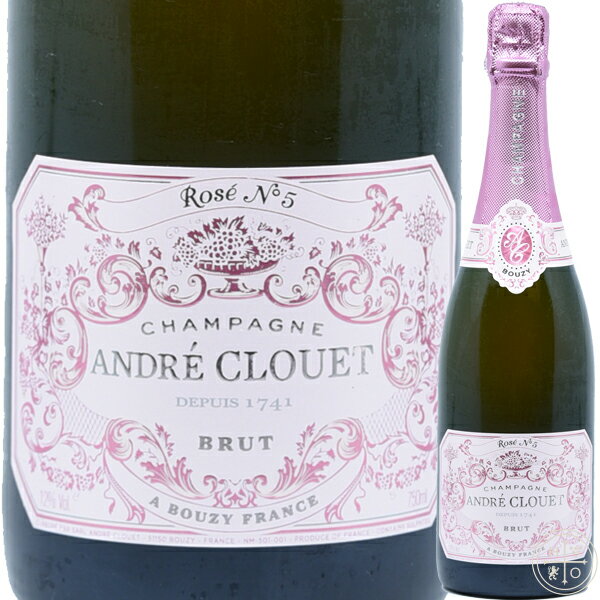 アンドレ クルエ グラン クリュ ロゼ ブリュット シャンパーニュ 750ml シャンパン シャンパーニュ Andre Clouet Grand Cru Rose Brut