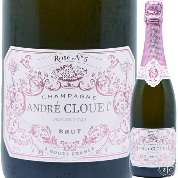 アンドレ クルエ グラン クリュ ロゼ ブリュット シャンパーニュ 750ml 【箱なし】シャンパン シャンパーニュ Andre Clouet Grand Cru Rose Brut