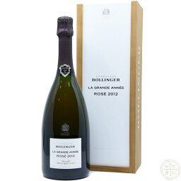 ボランジェ ラ グラン ダネ ロゼ ブリュット 2012 【ギフトボックス付】 750ml シャンパン シャンパーニュ Bollinger La Grand Année Ros? Brut 2012 with gift box