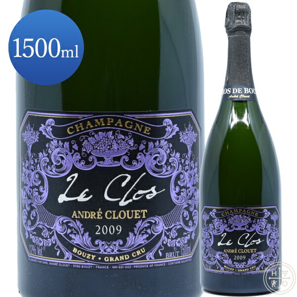 Ah NG  N ON ubg 2009 1500ml VpVp[j Andre Clouet Le Clos Grand Cru Brut 2009 y{bNXȂz