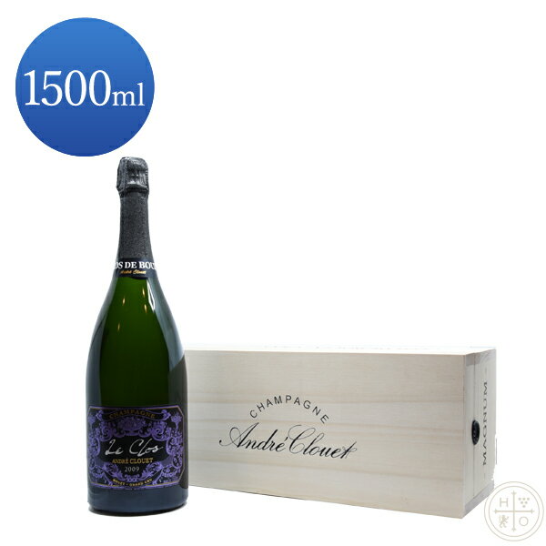 Ah NG  N ON ubg 2009 1500ml VpVp[j Andre Clouet Le Clos Grand Cru Brut 2009y{bNXz