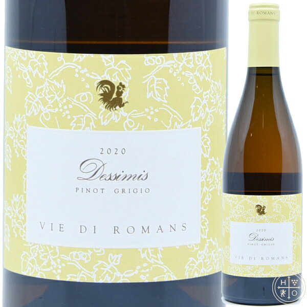 BG fB }X fbV~X sm O[W 2020 750ml C^A tE sm O[W C Vie di Romans Dessimis Pinot Grigio 2020