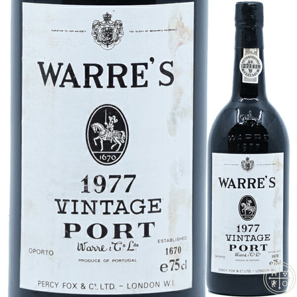 Y Be[W |[g 1977 750ml |gK |[gC ԃC WARRE'S Vintage Port 1977