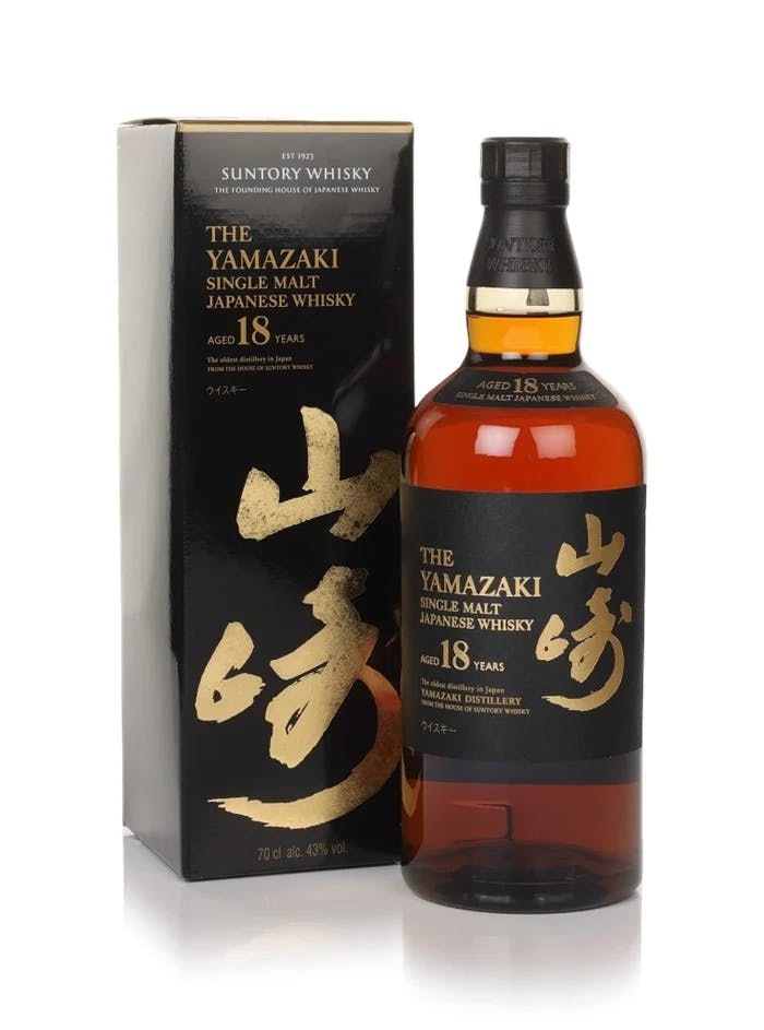 サントリーシングルモルトウイスキー 山崎18年 ・The Yamazaki 18