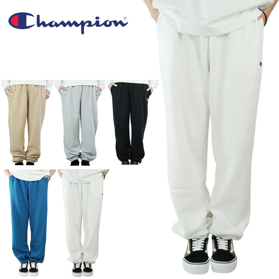 チャンピオン CHAMPIONレディース スウェットパンツM5922 WOMENS SWEAT PANTSウィメンズ スウェットパンツWHITE（ホワイト）TEAL（ティール） BLACK(ブラック)OXFORDGREY(オックスフォードグレー)COUNTRY WALNUT(カントリーウォルナッツ)