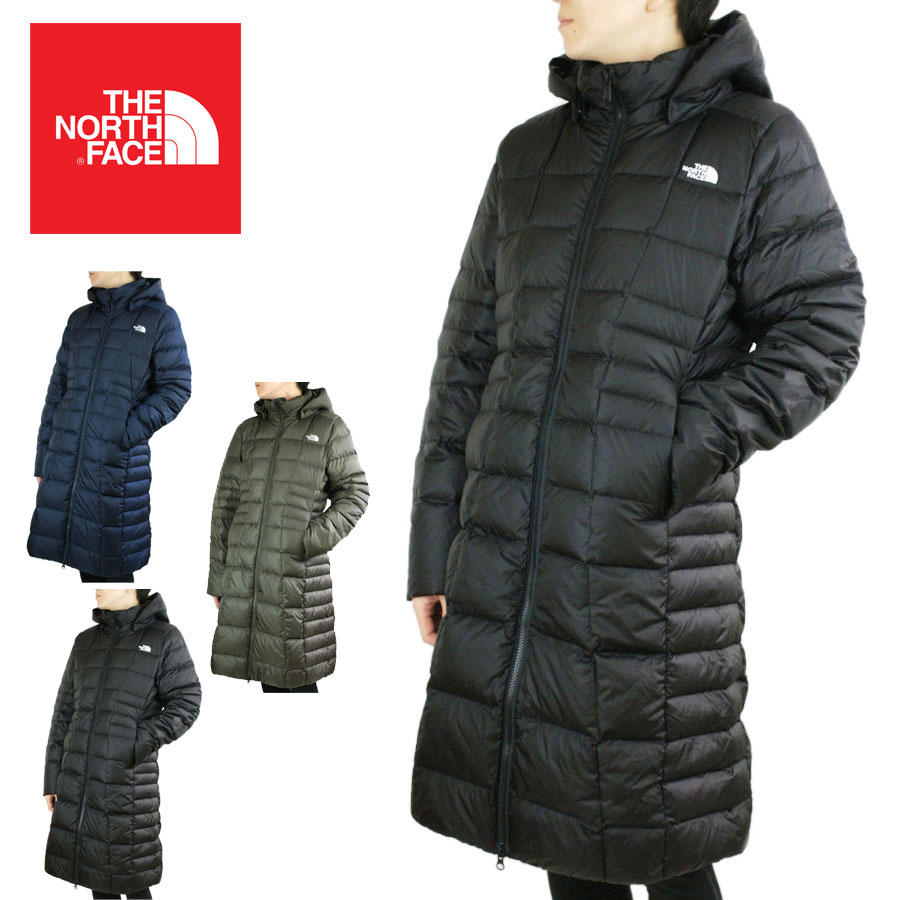 ノースフェイスTHE NORTH FACE レディース ダウンコートW METROPOLIS PARKAウィメンズ メトロポリスパーカーURBAN NAVY（アーバンネイビー）NEW TAUPE GREEN（ニュートープグリーン）TNF BLACK（ブラック）ナイロン コート ジャケット 黒 カーキ