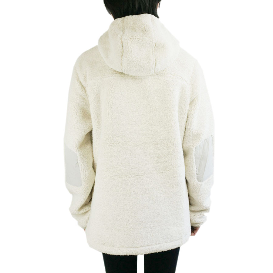 ノースフェイスTHE NORTH FACE レディース フリースW CMPSHIRE PULLOVER HOODY 2.0キャンプシャー プルオーバー フーディビンテージホワイト/グレーVINTAGE WHITE/DOVEGYボア 白 灰色