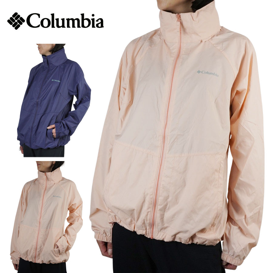 COLUMBIAコロンビアACCESS POINT TM II JACKETウィメンズ アクセスポイントTM 2ジャケットNAVY（ネイビー）PINK（ピンク）紺 2WAY レディース ナイロン 軽量