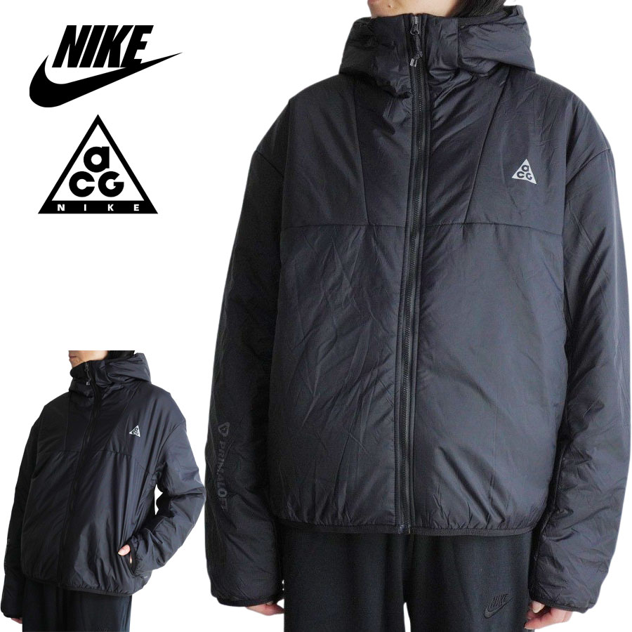 ナイキ NIKEレディース ジャケットW NRG ACG ROPE DE DOPE INSULATED JACKETACG ロープデドープジャケットBLACK(ブラック)黒 軽量 NYLON エーシージー アウトドア ストリートのサムネイル
