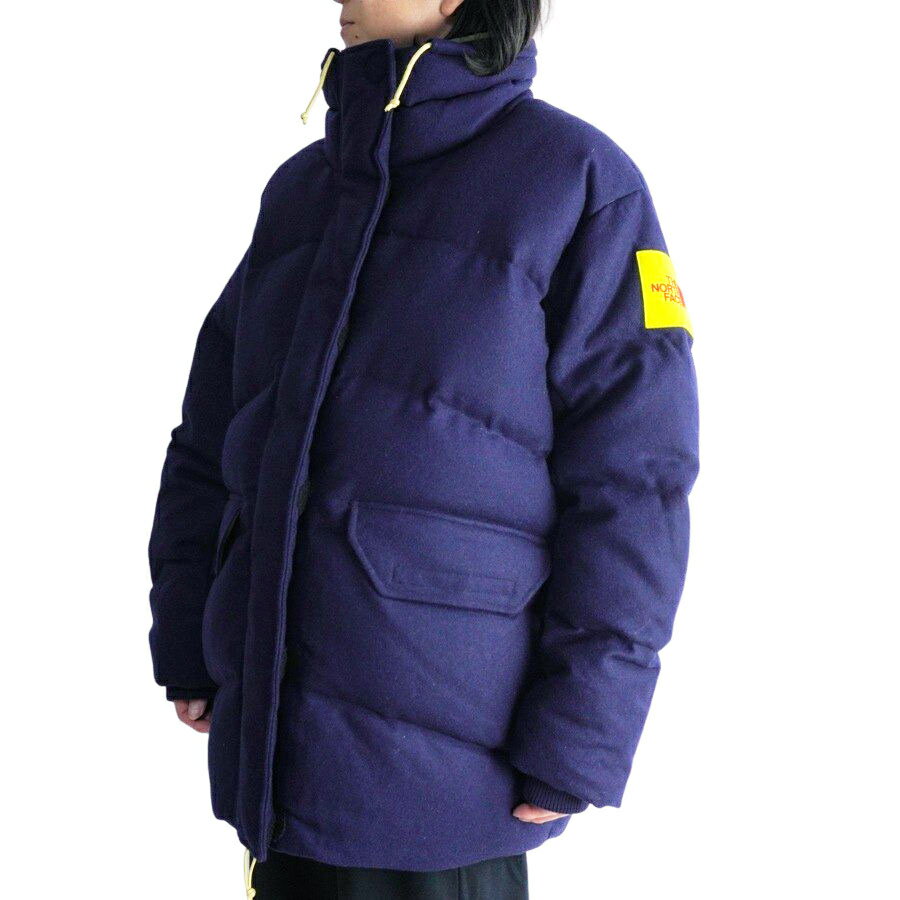 ノースフェイスレディース ダウンジャケットBROWNLABEL 日本未発売W BRNLBL LARKSPR JKTブラウンレーベル ジャケットAVIATOR NAVY(アビエイターネイビー) 紺 カーキ オリーブ ストリート オーバーサイズ ビッグサイズ ユニセックス