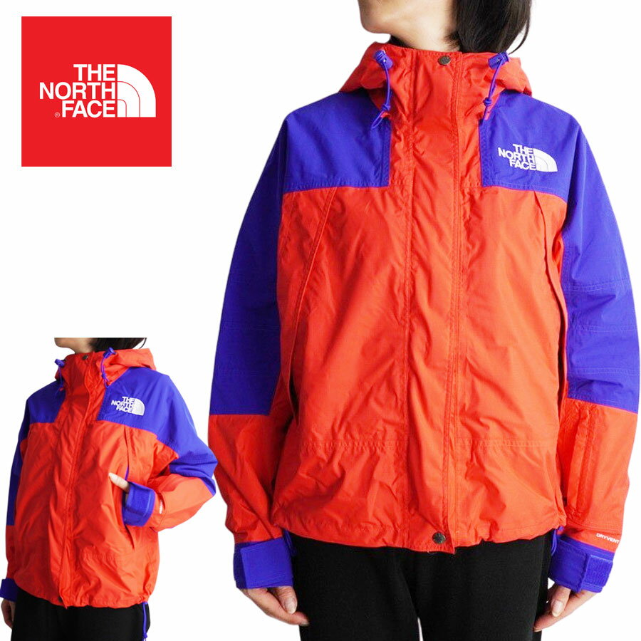 ノースフェイスUSA企画 日本未発売THE NORTH FACEレディース ジャケットW KARAKOLAM DRY JACKETカラコラムドライジャケットHORIZON RED/TNF BLUE(ホライズンレッド/ブルー)赤 青 ナイロン　アウトドア　キャンプ