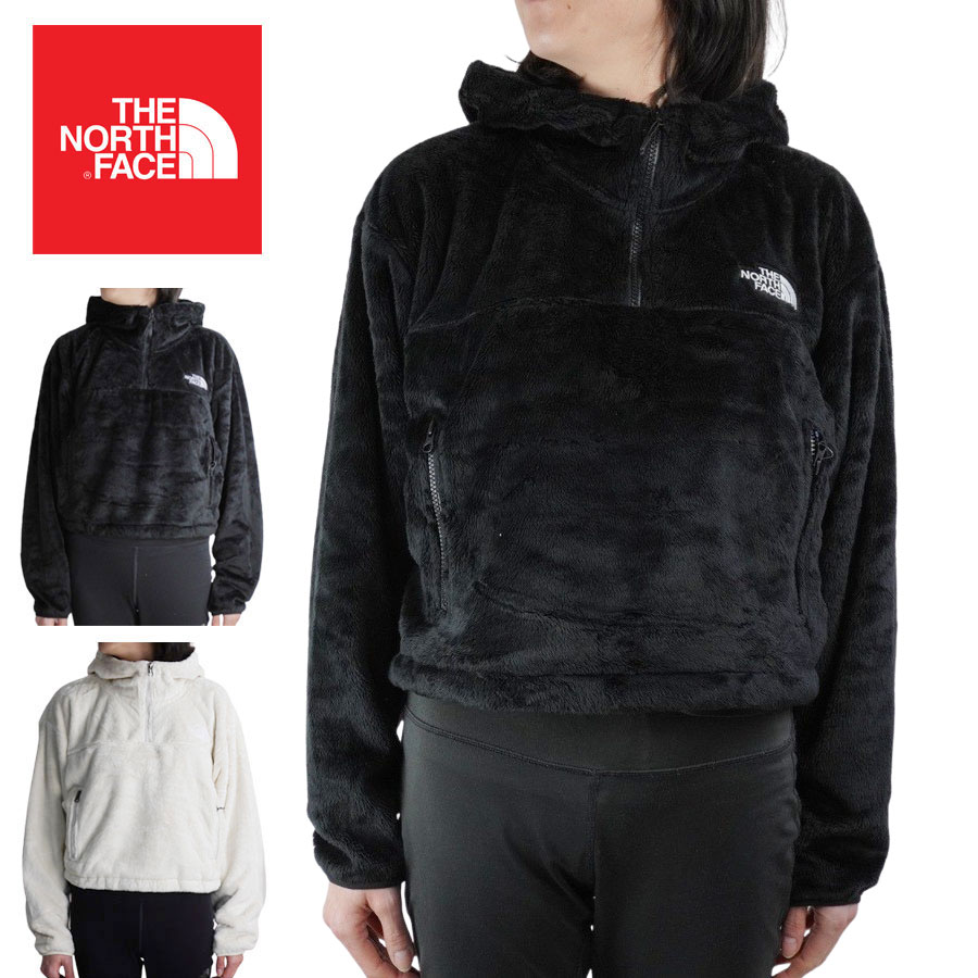 ΡեUSA ̤ȯTHE NORTH FACEǥ ե꡼W OSITO QTR ZIP HOODYȥåץաǥGARDENIA WHITE(ǥ˥ۥ磻) TNF BLACK(֥å)ۥ磻   ȥɥ ȥ꡼ 