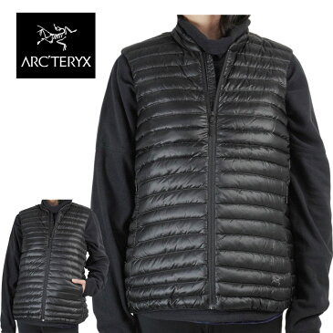 アークテリクスARC'TERYXレディース ダウンベスト22879 NEXIS VEST WOMENSウィメンズ ネクシスベストBLACK(ブラック) 黒 軽量 ナイロン ストレッチ キルティング