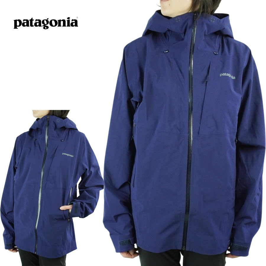 パタゴニア Patagoniaレディース ジャケット83137 W GALVANIZED JACKETウィメンズ ガルバナイズドジャケットCNY(ネイビー)ナイロン 防水 紺 アウトドア キャンプ マウンテンパーカー