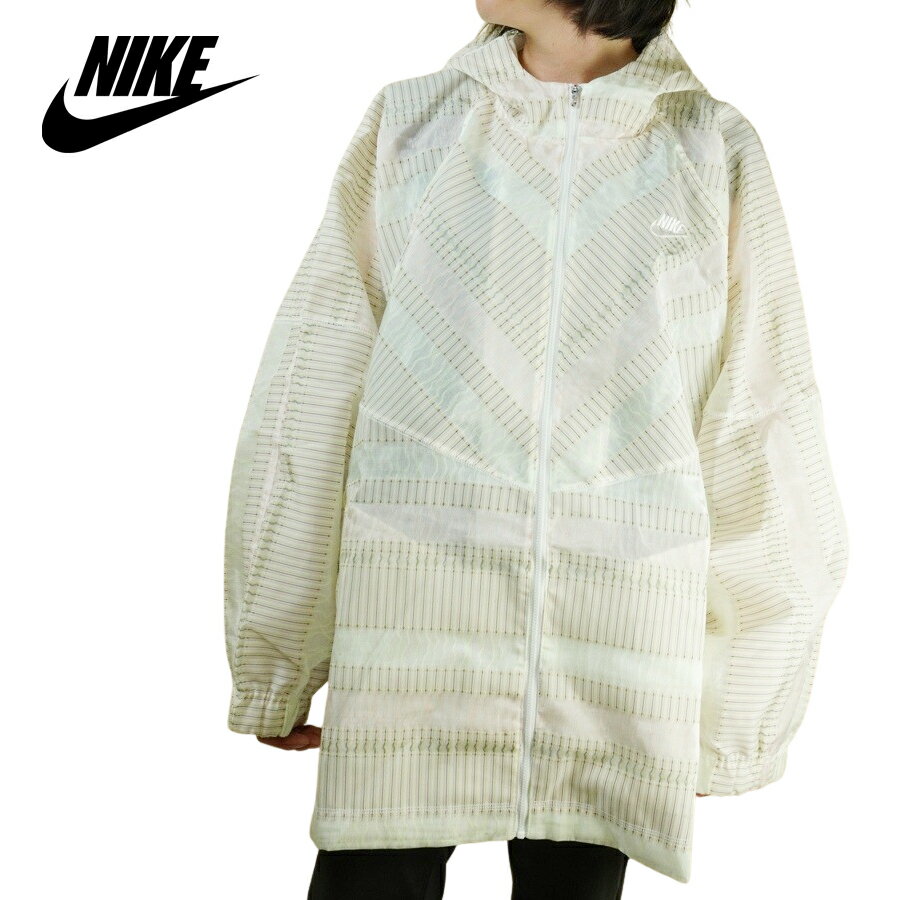 ナイキ NIKEレディース ジャケットEARTH DAY LIGHTWEIGHT WINDRUNNERアースデイ ライトウェイト ウインドランナーWHITE MULTI(ホワイトマルチ)女性用 白 総柄 軽量 ナイロン スポーティ アウトドア ストリート