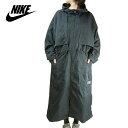 ナイキ NIKEレディース ジャケットCITY READY PACKABLE FULL ZIP TRENCH JACKETシティ レディ パッカブルフルジップ トレンチジャケットBLACK(ブラック)女性用 黒 軽量 ナイロン コート ロング