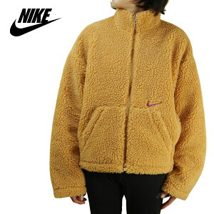 ナイキ NIKEレディース ジャケットWOMENS SPORTSWEAR SWOOSH SHERPA JACKETウィメンズ スポーツウェア スウォッシュ シェルパジャケットBROWN(ブラウン)女性用 黒 ボア フリース アウトドア ストリート スポーティ