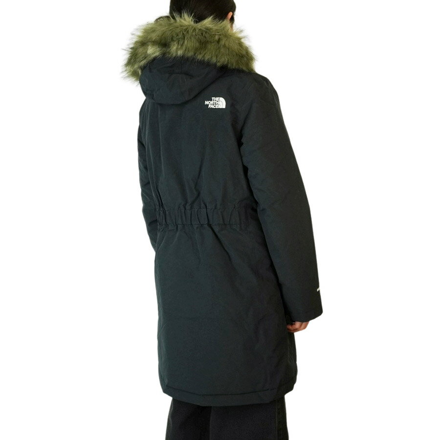 ノースフェイス THE NORTH FACEレディース ダウンコートアークティックパーカー W ARCTIC PARKAウィメンズ ダウンジャケット コートTNF BLACK-NPF ブラック 黒 ファー長め丈 ファー取り外し可能 アメリカ企画