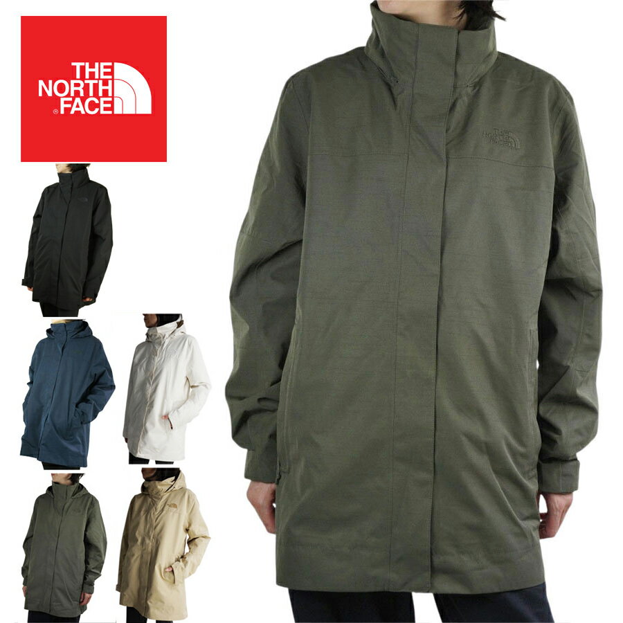 ノースフェイスTHE NORTH FACE USA企画 日本未入荷 レディース トレンチW WESTOAK CITY TRENCHウィメンズ ウェストオークシティトレンチニュートープグリーン アーバンネイビービンテージホワイト ホーソーンカーキ ブラックコート マウンテ 1