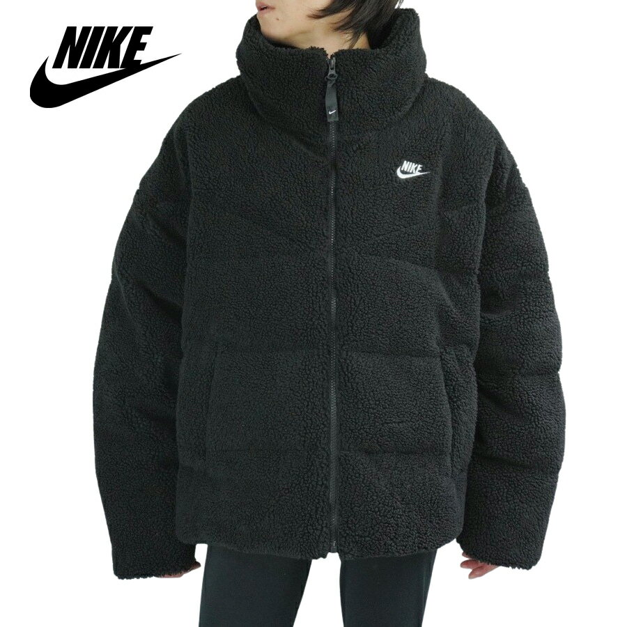 ナイキ ボアジャケット レディース ナイキ NIKEレディース ジャケットTHERMA-FIT CITY SERIES FLEECE JACKETサーマフィット シティシリーズ フリースジャケットBLACK(ブラック)女性用 黒 軽量 ボア ファー ロゴ スポーティ