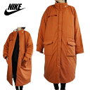 ナイキ NIKEレディース ジャケットTHERMA-FIT RPL REVIVAL PARKA OVERSIZEサーマフィット リペル リバイバルパーカー オーバーサイズORANGE(オレンジ)女性用 黒 軽量 ナイロン ロゴ スポーティ