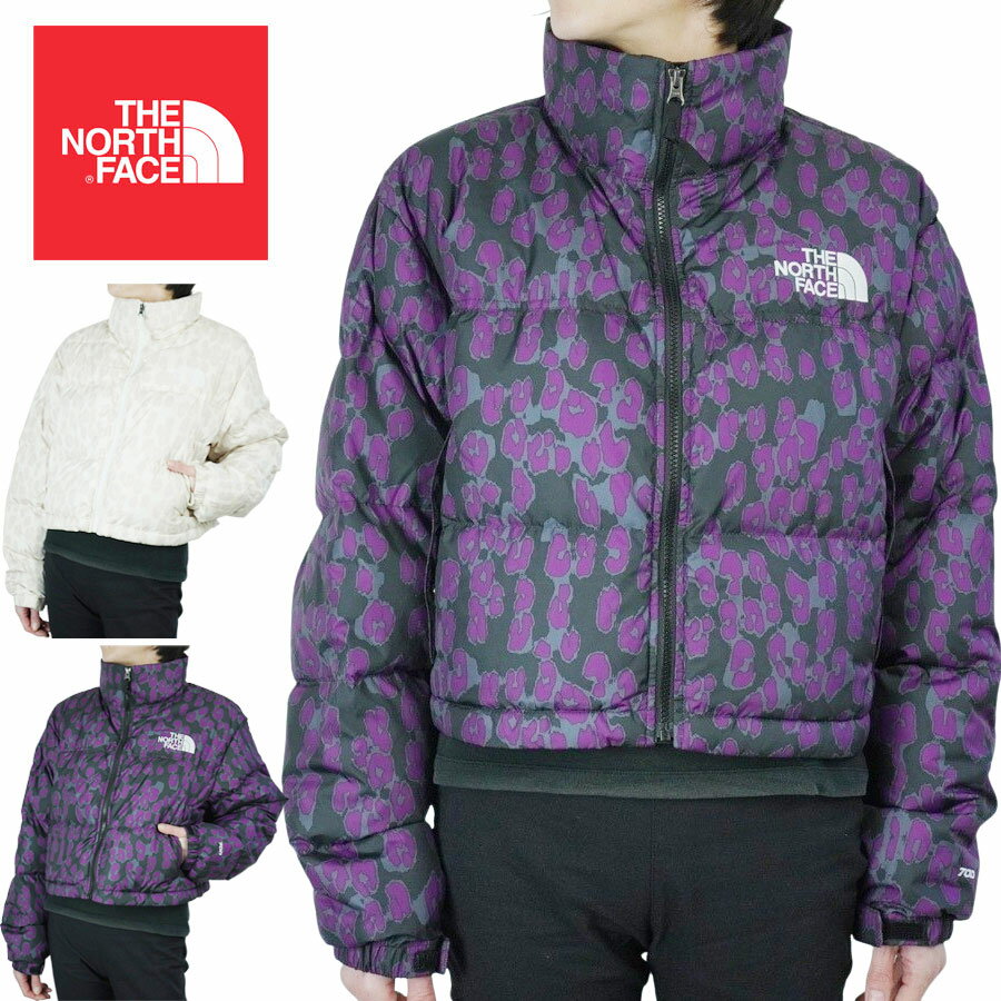 ザ・ノース・フェイス ダウンジャケット レディース ノースフェイスTHE NORTH FACEレディース ジャケットW PRINT NUPTSE SHORTウィメンズ プリント ヌプシ ショートジャケットSLVRGRYLPRDPRNT(シルバーグレー) GRVTYPPLLPDPRNT(パープル)女性用 ナイロン アウトドア アウター 灰 紫