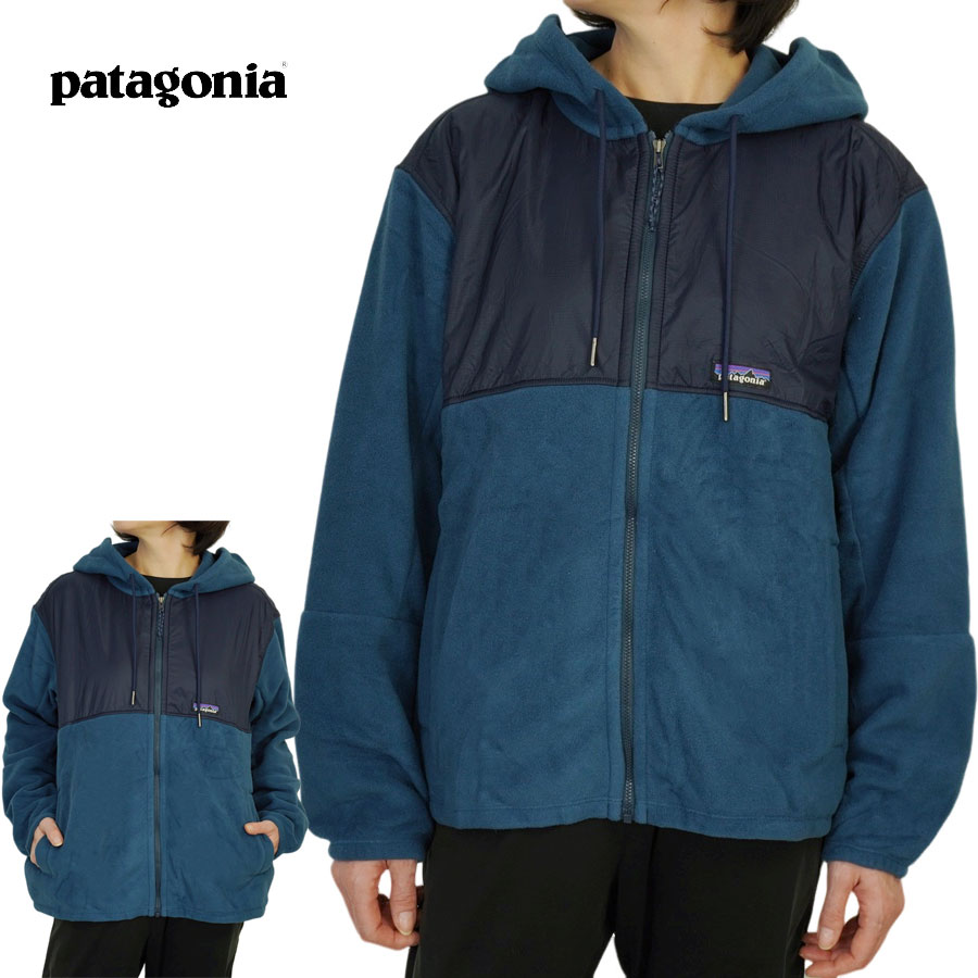 パタゴニア ボアジャケット レディース パタゴニア Patagoniaレディース パーカー26270 WOMENS MICRODINI HOODYウィメンズ フリースパーカー フーディーTIDB(タイドプールブルー)女性用 ボア ファー ジャケット ライトアウター 切り替え