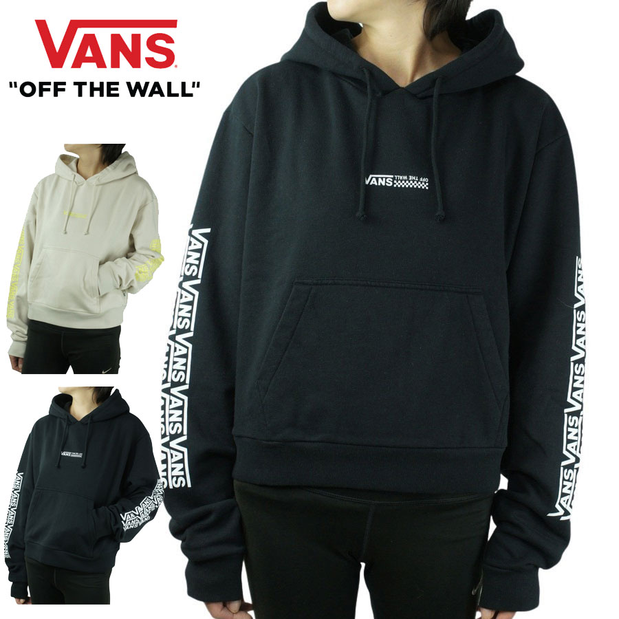 ヴァンズ パーカー メンズ バンズ VANSレディース パーカーFAIR WELL HOODIEウィメンズ フェアウェルフーディーBLACK(ブラック)BEIGE（ベージュ）黒 ネオンイエロー 蛍光 白 スウェット スエット