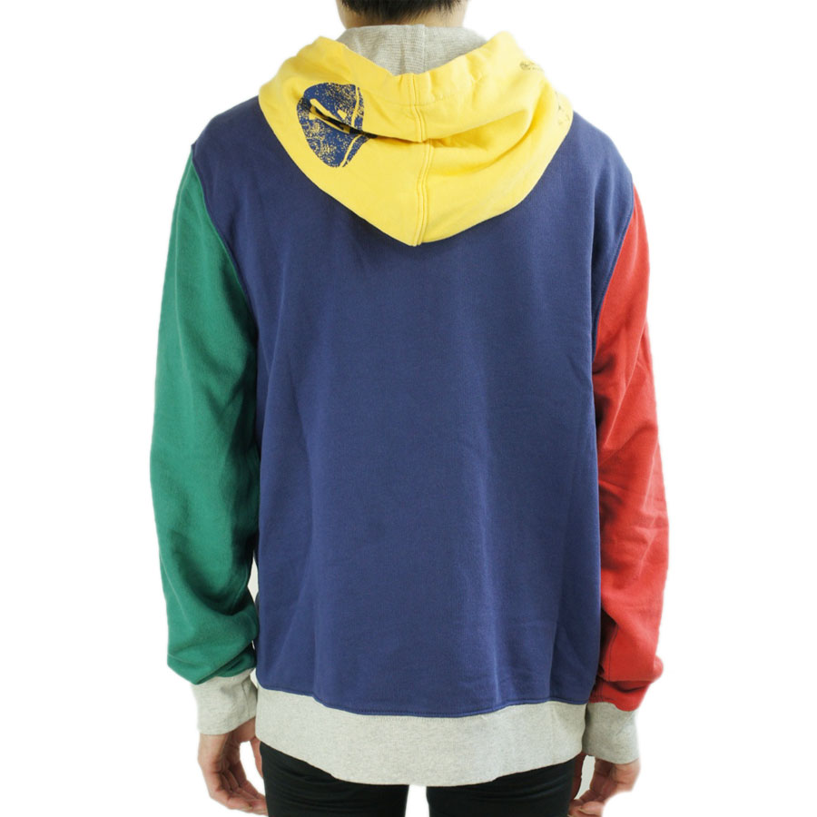 ラルフローレンPOLO RALPH LAUREN キッズ レディース パーカーZIPUP PARKAジップアップパーカーBLUE(ブルー)ボーイズ イエロー グレー レッド グリーン マルチカラー スウェット ワッペン