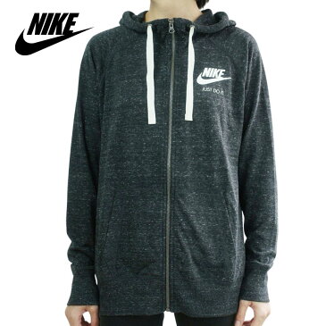 NIKE ナイキレディース パーカーVINTAGE SWEAT HEATHER FULL ZIP PARKA ヘザースエットジップパーカーBLACK HEATHER(ブラックヘザー)スウェット セットアップ スニーカー ランニング ヨガ スポーツ