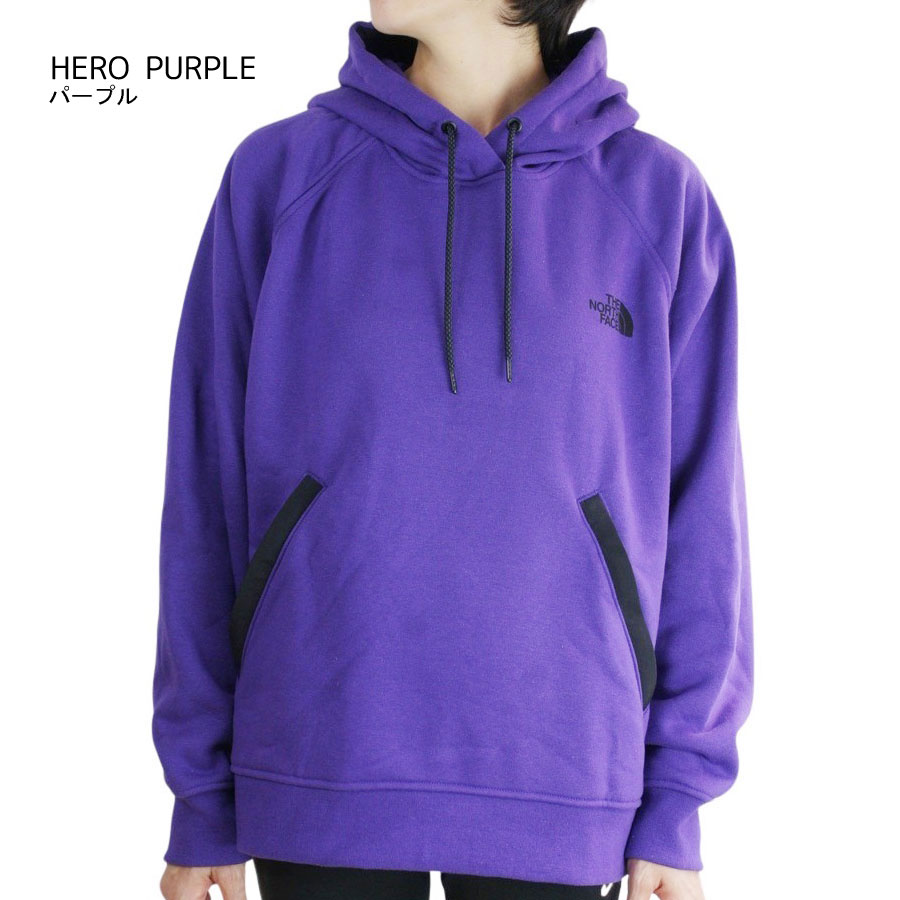 ノースフェイスTHE NORTH FACE レディース パーカーUSA企画 日本未入荷W GRAPHIC PO HDYハーフドーム プルオーバーフーディーTNF BLACK（ブラック）BNTOLVGNWDSCMPT（カモフラージュ）HERO PURPLE（パープル）白 黒 紫 ロゴ 迷彩