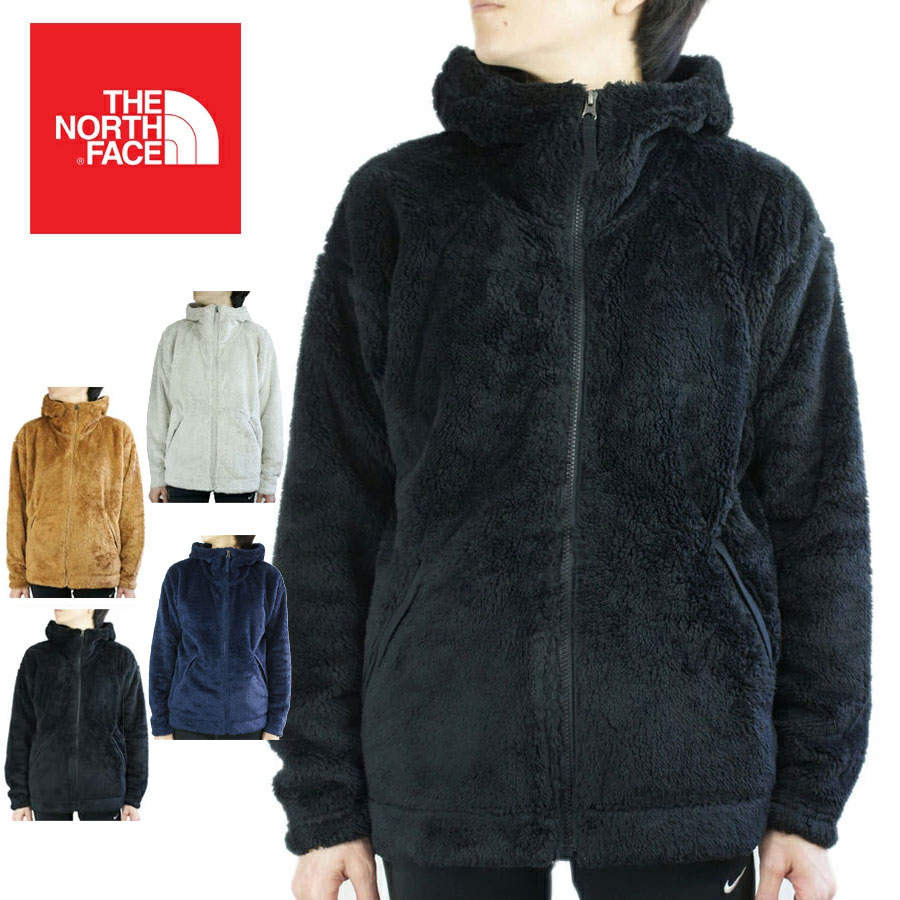 ノースフェイスTHE NORTH FACE レディース パーカーW FURRY FLEECE HOODYウィメンズ ファーリーフリースフーディーブラック ホワイトグレー ブラウン ネイビー紺 黒 茶 白 灰色 ボア ファー