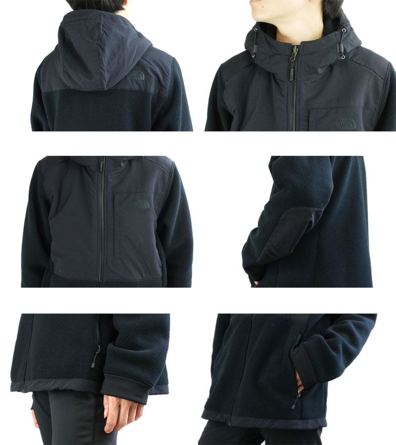 ノースフェイスTHE NORTH FACEレディース パーカーW DENALI 2 HOODIEウィメンズ デナリ2フーディーベージュ グレー ブラック バーガンディー ホワイトフリース 切り替え ナイロン