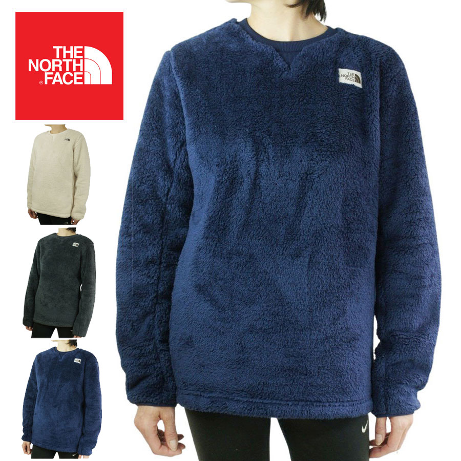 ノースフェイスTHE NORTH FACE USA企画 日本未入荷キッズサイズ フリースジャケットY CAMPSHIRE CREWキャンプシャークルートップMONTAGUE BLUE(ブルー) ASPHALT GREY（アスファルトグレー）VINTAGE WHITE(ビンテージホワイト)レディース ボ