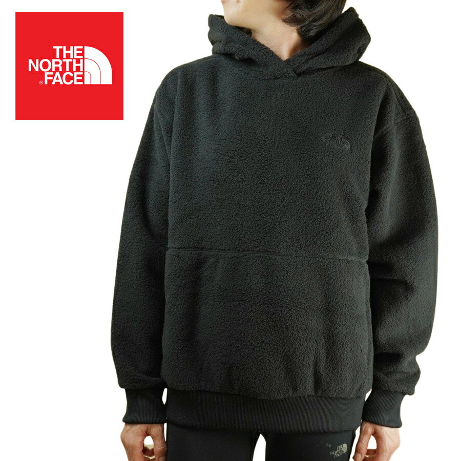 ザ・ノース・フェイス ボアパーカー レディース ノースフェイスTHE NORTH FACEレディース パーカーW DUNRAVEN PULLOVER HOODYウィメンズ ダンレイブン プルオーバー フーディTNF BLACK(ブラック)女性用 トップス ボア フリース ファー 黒 アウトドア ストリート