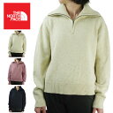 ザ・ノース・フェイス ノースフェイスTHE NORTH FACEレディース ニットW CRESTVIEW QUARTERZIP SWEATERウィメンズ クレストビュー クオータージップ セーターMESA ROSE(ローズ) AVIATOR NAVY(ネイビー) BLEACHED SAND(ブリーチドサンド) ハーフジップ