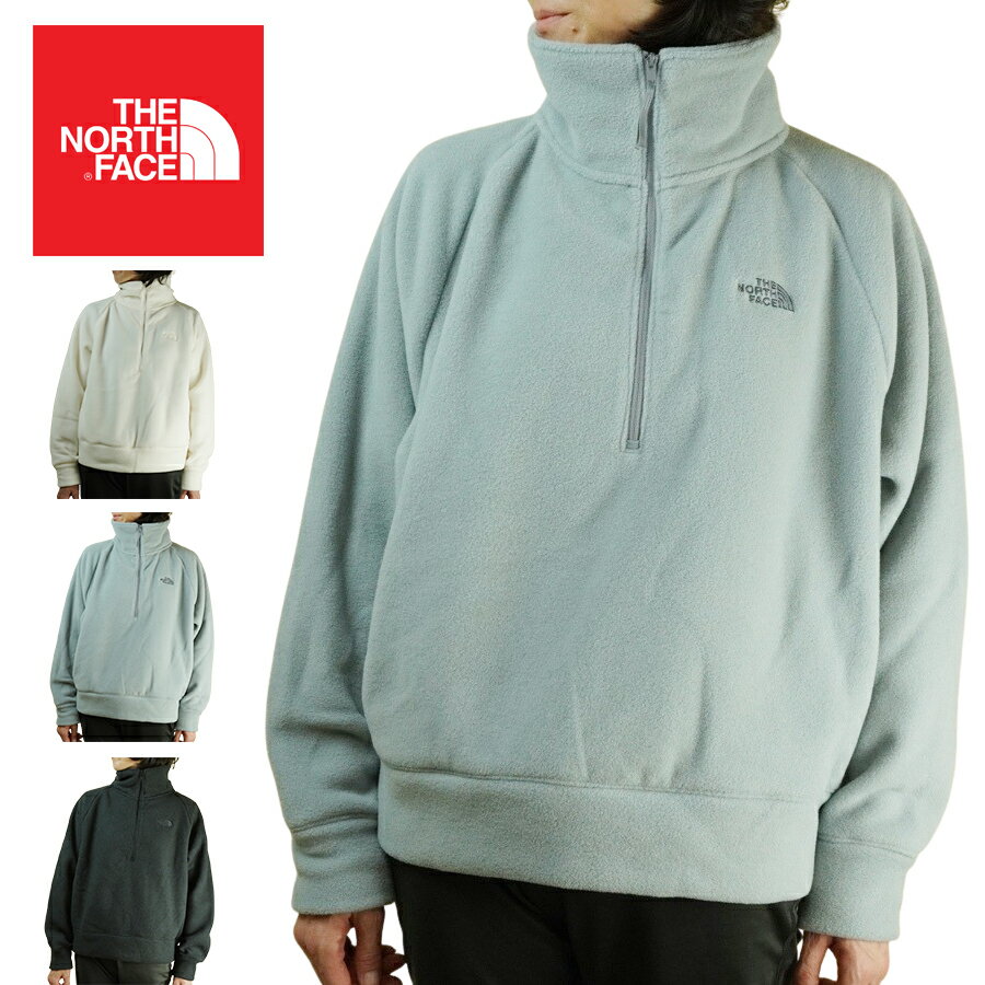 ノースフェイスTHE NORTH FACEレディース フリースW CITY STANDARD MICROFLEECE QUARTER ZIPウィメンズ シティスタンダード マイクロフリース クオータージップグレーヘザー ブラックヘザー ガーデニアホワイトヘザー灰 黒 白 アウトドア