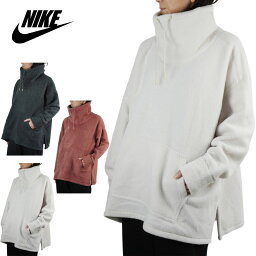 ナイキ ボアパーカー レディース NIKE ナイキレディース フリースTHERMA COZY COWLウィメンズ サーマコージーカウルBLACK（ブラック）PINK（ピンク）WHITE（ホワイト）CU6778 タートルネック 白 黒 杢 ラメ ストリート ボア