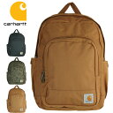 カーハート CARHARTT男女兼用 バックパック8943615 ESSENTIAL 25L LAPTOP BACK PACKエッセンシャル25LラップトップバックパックBLACK(ブラック)CARHARTT BROWN(カーハートブラウン) DUCKCAMO(ダックカモ)メンズ レディース 迷彩 黒 キャメル ワーク