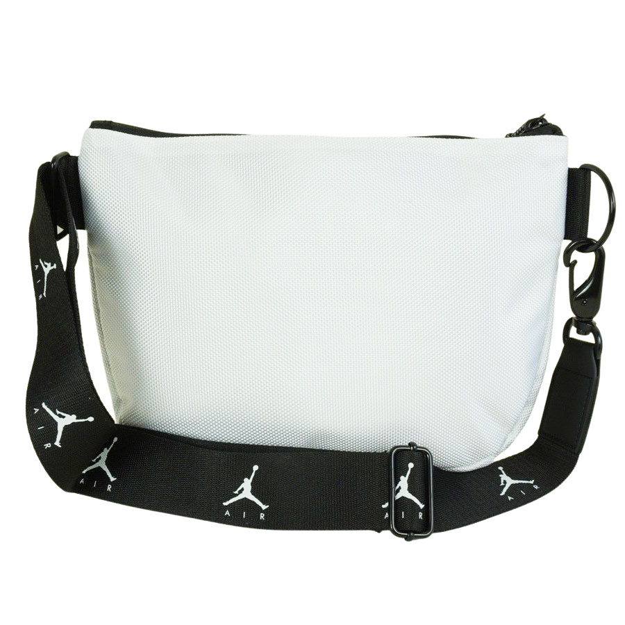 【クリックポスト対応可】NIKEナイキ男女兼用 ショルダーバッグJORDAN BELT BAGジョーダン ベルトバッグWHITE(ホワイト)白 ウエストバッグ ボディバッグ メンズ レディース ジャンプマン ストリート