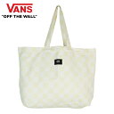 VANS oY @Yjp g[gobOMN CHECKERBOARD TOTEY `FbJ[{[h g[gWHITE/CREAM(zCg/N[)Y fB[X  ΂ vg   