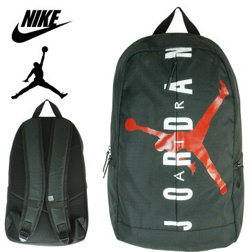 NIKE ナイキ リュックJORDAN JUMPMAN SPLIT BACKPACKジョーダン ジャンプマン スプリット バックパックBLACK(ブラック)男女兼用 メンズ レディース 鞄 黒 白 赤 ストリート